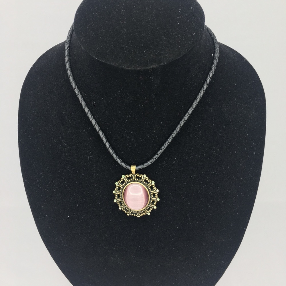 Anne Klein purple stone necklace. 10